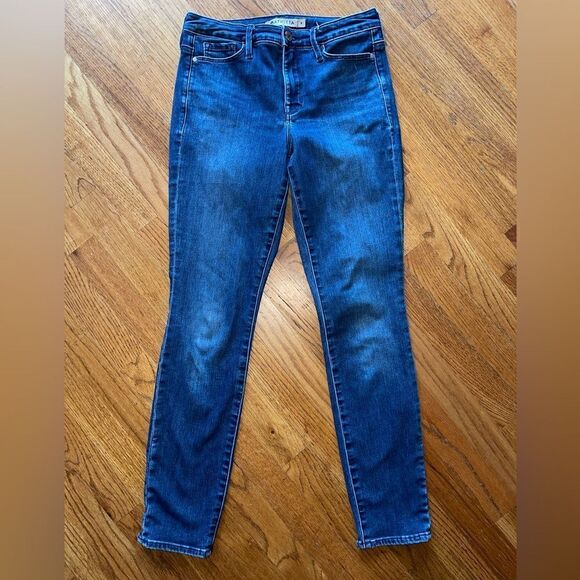 Athleta Sculptek Skinny Dark Wash Jean Size 4 - Picture 13 of 15